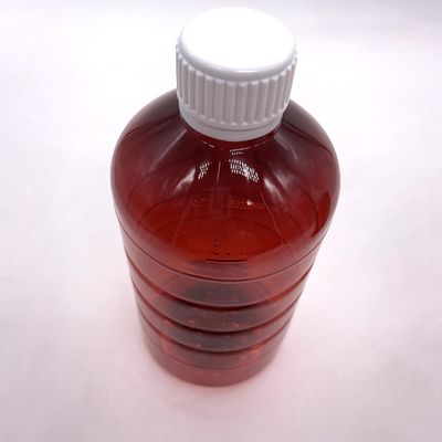 液体補給薬用500ccPETプラスチックシリンダーボトル 500mL/16.9oz丸い形