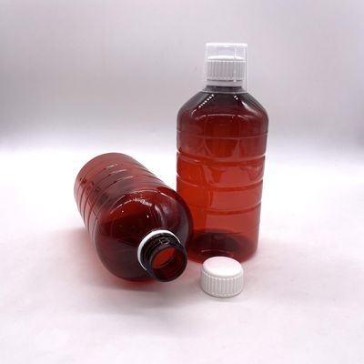 液体補給薬用500ccPETプラスチックシリンダーボトル 500mL/16.9oz丸い形