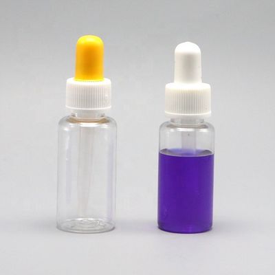 15ml 丸い形 PET プラスチックドロッパーボトル チューブ・メディシン・グレード カスタマイズドロッパーキャップ