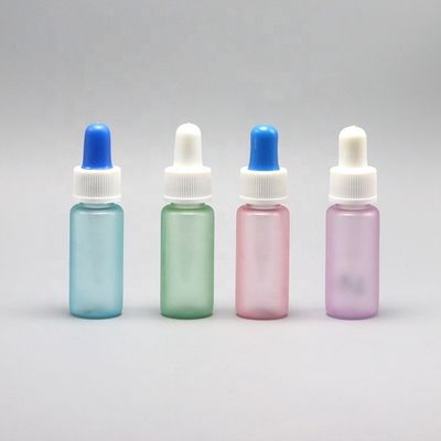 15ml 丸い形 PET プラスチックドロッパーボトル チューブ・メディシン・グレード カスタマイズドロッパーキャップ
