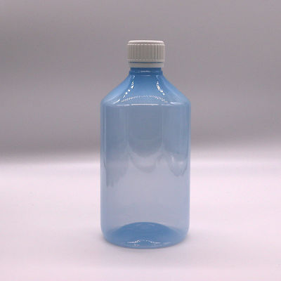 液体薬 1000ml ダークブラウン 透明性のある PET プラスチックボトル