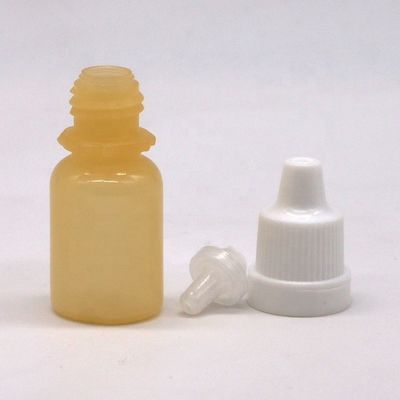 LDPE プラスチック ホワイト 空き 圧縮可能な目液体 滴水器 ボトル