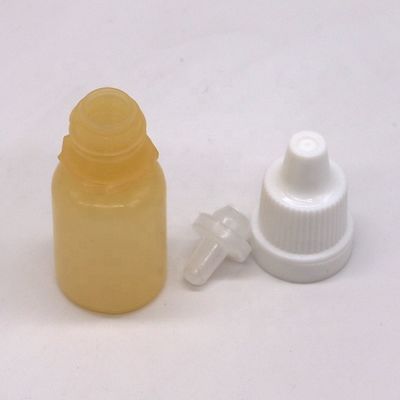 LDPE プラスチック ホワイト 空き 圧縮可能な目液体 滴水器 ボトル