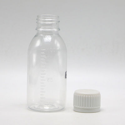 100ml 丸型 メイプル咳シロップ 液体ボトル 螺栓蓋と熱密封付き 無料サンプル