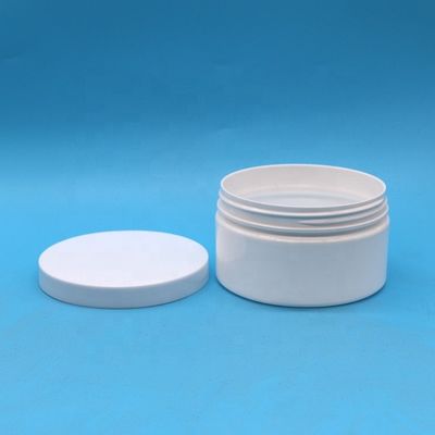 プラスチックキャップ素材 8オンス カスタム プラスチックボトル 丸い形 蓋付き 広い口容器