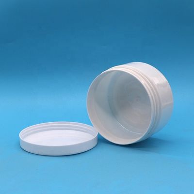 プラスチックキャップ素材 8オンス カスタム プラスチックボトル 丸い形 蓋付き 広い口容器