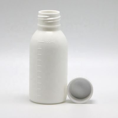 30mL / 50mL / 100mL PP ホワイト液体薬剤ボトル