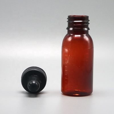 メディカルリアゲント 60ml PET プラスチック精油ボトル 消毒デザインとカスタムロゴ