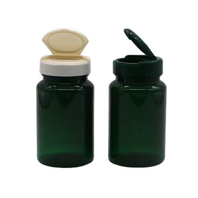 150ml PET カプセル 錠剤 漏れ防止 ボトル 折りたたみ 蓋 パーソナライズされ 分解可能