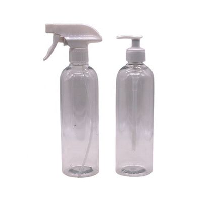 パーソナライズド カラー 500ml/600ml HDPE プラスチックポンプ/スプレーローション ボトル クリーンローション