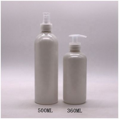 パーソナライズド カラー 500ml/600ml HDPE プラスチックポンプ/スプレーローション ボトル クリーンローション