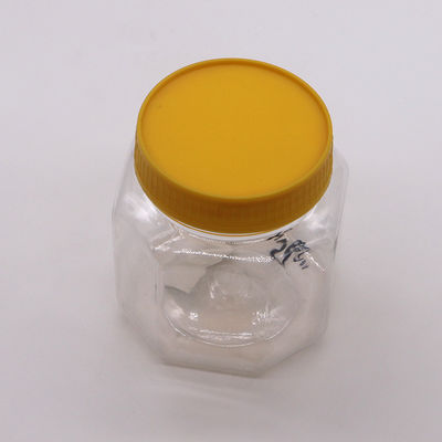 200ml ペットオクタゴン食品ボトル ナッツ・カーネル カスタマイズ可能な色 プラスチックボトル