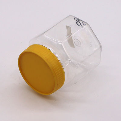 200ml ペットオクタゴン食品ボトル ナッツ・カーネル カスタマイズ可能な色 プラスチックボトル