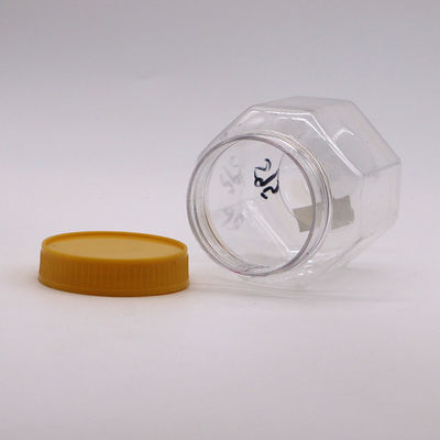 200ml ペットオクタゴン食品ボトル ナッツ・カーネル カスタマイズ可能な色 プラスチックボトル