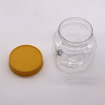 200ml ペットオクタゴン食品ボトル ナッツ・カーネル カスタマイズ可能な色 プラスチックボトル