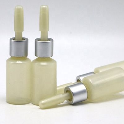 ベース素材 PET 8ml ドロッパーボトル オーダーメイドドロッパーキャップとフローズド仕上げ