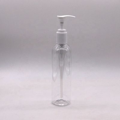 普通の蓋/ポンプスプレーのPETカラー素材の250mlのPETプラスチック液体ボトル