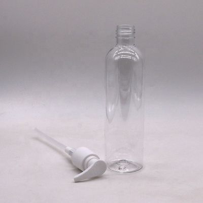 普通の蓋/ポンプスプレーのPETカラー素材の250mlのPETプラスチック液体ボトル