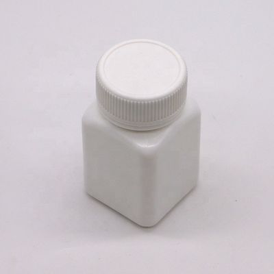 小容量 50cc HDPE ステリル方形のプラスチックボトル