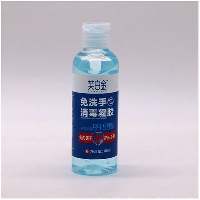 100ml PETポンプボトル アルコール容器の表面処理のためのプラスチックスプレーボトル
