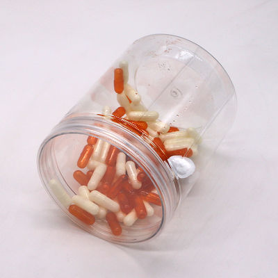 食品保管 シンプルな700mlのPET透明ボトル アルミ/プラスチックスクリューキャップ