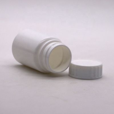 スクロールキャップとカスタムラベル印刷サービス 40ml丸形 HDPEプラスチックボトル