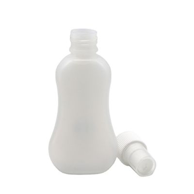 パーソナライズされたロゴとクラムシェル付き100ml PE 腰コレクション プラスチックスプリンクラーボトル