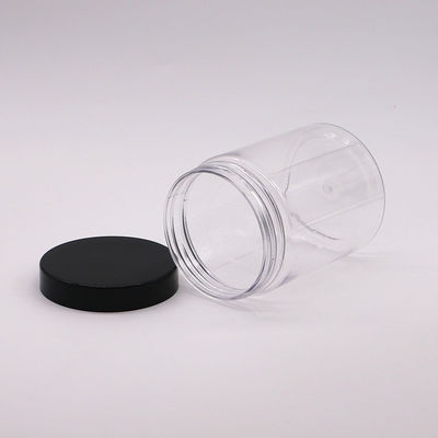 300ccのPET広口プラスチック食品貯蔵瓶 味覚いいスナック用のアルミ蓋