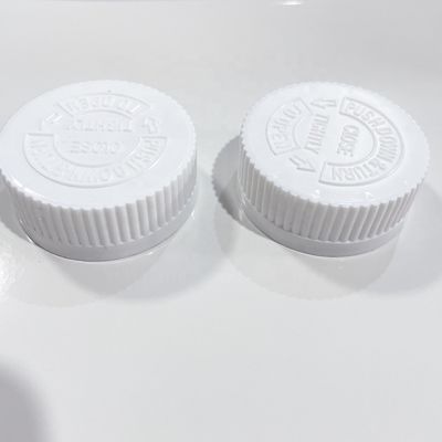 プラスチック製のボトル用の38mmプラスチック式防水キャップ スクリュー蓋 価格も手頃