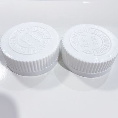 プラスチック製のボトル用の38mmプラスチック式防水キャップ スクリュー蓋 価格も手頃