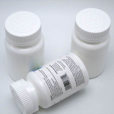 4OZ 120ML HDPE ホワイトブラック 錠剤 ビタミン カプセルのための空のプラスチック製の薬瓶 Made