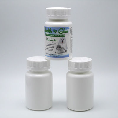 4OZ 120ML HDPE ホワイトブラック 錠剤 ビタミン カプセルのための空のプラスチック製の薬瓶 Made