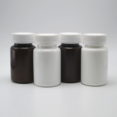 4OZ 120ML HDPE ホワイトブラック 錠剤 ビタミン カプセルのための空のプラスチック製の薬瓶 Made