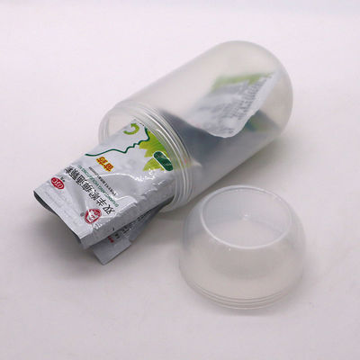 カスタマイズされた500ML PP カプセル形プラスチック食品貯蔵器