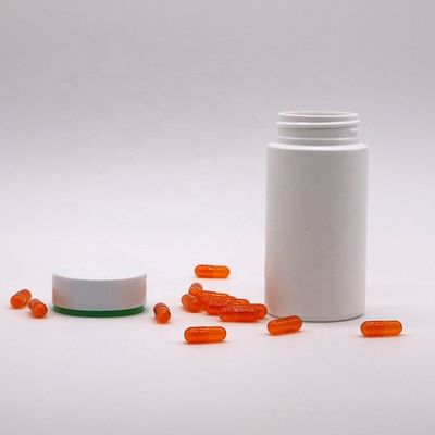 HDPEプラスチックスクリューキャップ 175CC 錠剤カプセル錠剤薬のための広い口ボトル