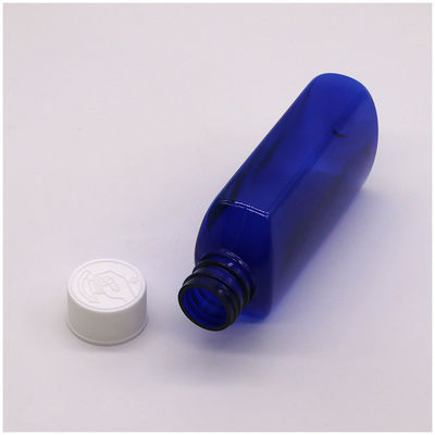 基礎材料 PET 120ML 方形 ステリル 咳シロップ 口腔液体ボトル 子どもの安全帽