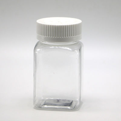100ML PET Square Jar ファーマの長持ちする甘い砂糖貯蔵器