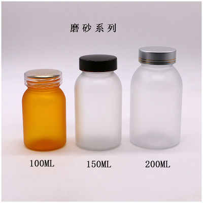 3OZ 90ML PET メディカル プラスチックの再充填可能な空瓶 カプセル 錠剤 薬