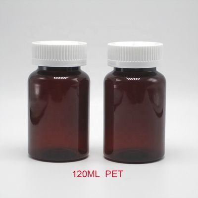 薬剤サプリメントの包装用CRC蓋付き2OZ 60ML PETアンバーブラックプラスチックボトル