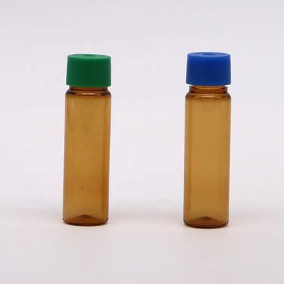 10ML 茶色のPET 口服用液体および安全蓋付き薬剤 食品用