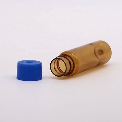 10ML 茶色のPET 口服用液体および安全蓋付き薬剤 食品用