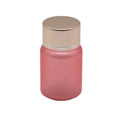 40ML マットピンク PET 食品グレード 繊細なプラスチック カプセル 薬剤 ボトル 医療用
