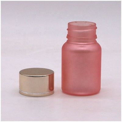 40ML マットピンク PET 食品グレード 繊細なプラスチック カプセル 薬剤 ボトル 医療用