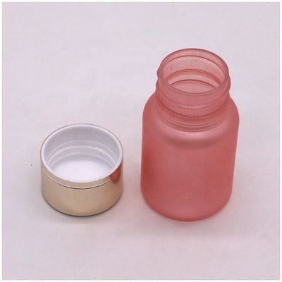 40ML マットピンク PET 食品グレード 繊細なプラスチック カプセル 薬剤 ボトル 医療用