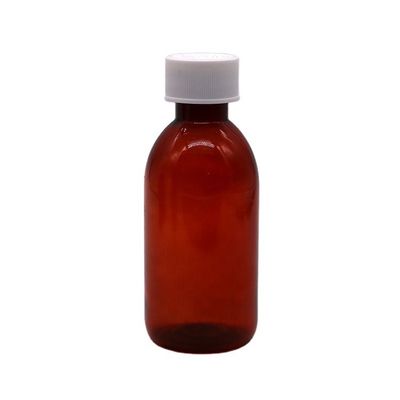CRC キャップ PET Square 消毒性咳シロップ 口服液体薬用瓶 120ML/4OZ