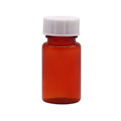 コラー素材 PET 15ml 固体錠剤カプセル保管のための丸型プラスチックボトル