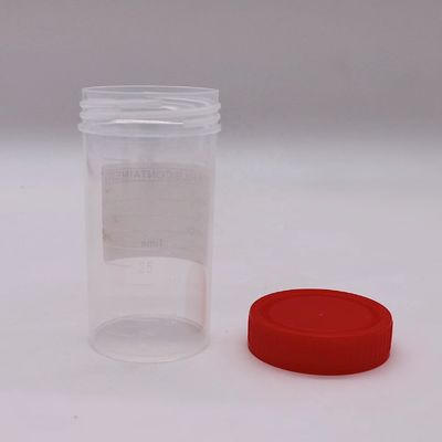 50ml/60ml PP 実験用品のサンプルボトルのためのプラスチック便器収集カップ
