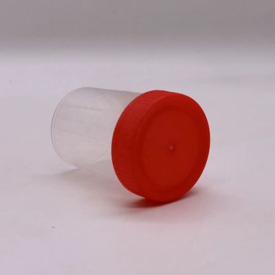 50ml/60ml PP 実験用品のサンプルボトルのためのプラスチック便器収集カップ