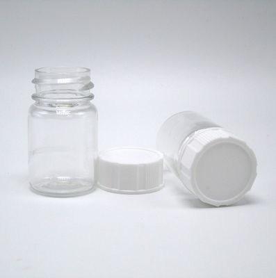 薬剤サプリメントの保管用 15ml 丸型 PET プラスチックボトル