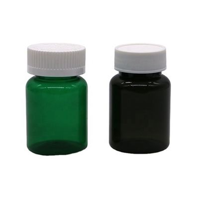 50cc 32mm ネック PET プラスチック 錠剤 ボトル カプセル フローラ 子供 耐用 カップ PET ベース 素材